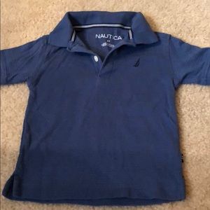 NAUTICA - Boys Blue Polo Shirt -Size 2T
